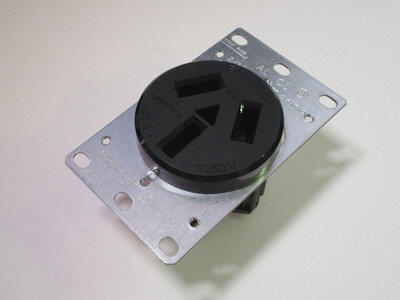 Side view of 10-50R socket.