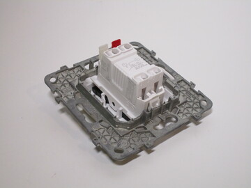 Rear of a switch module.