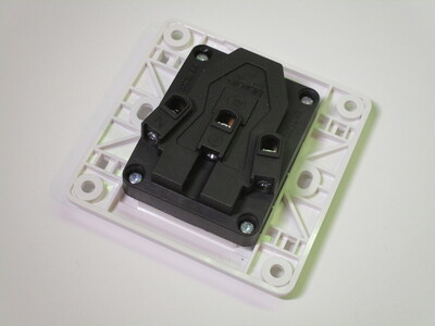 Rear with the screw terminals.